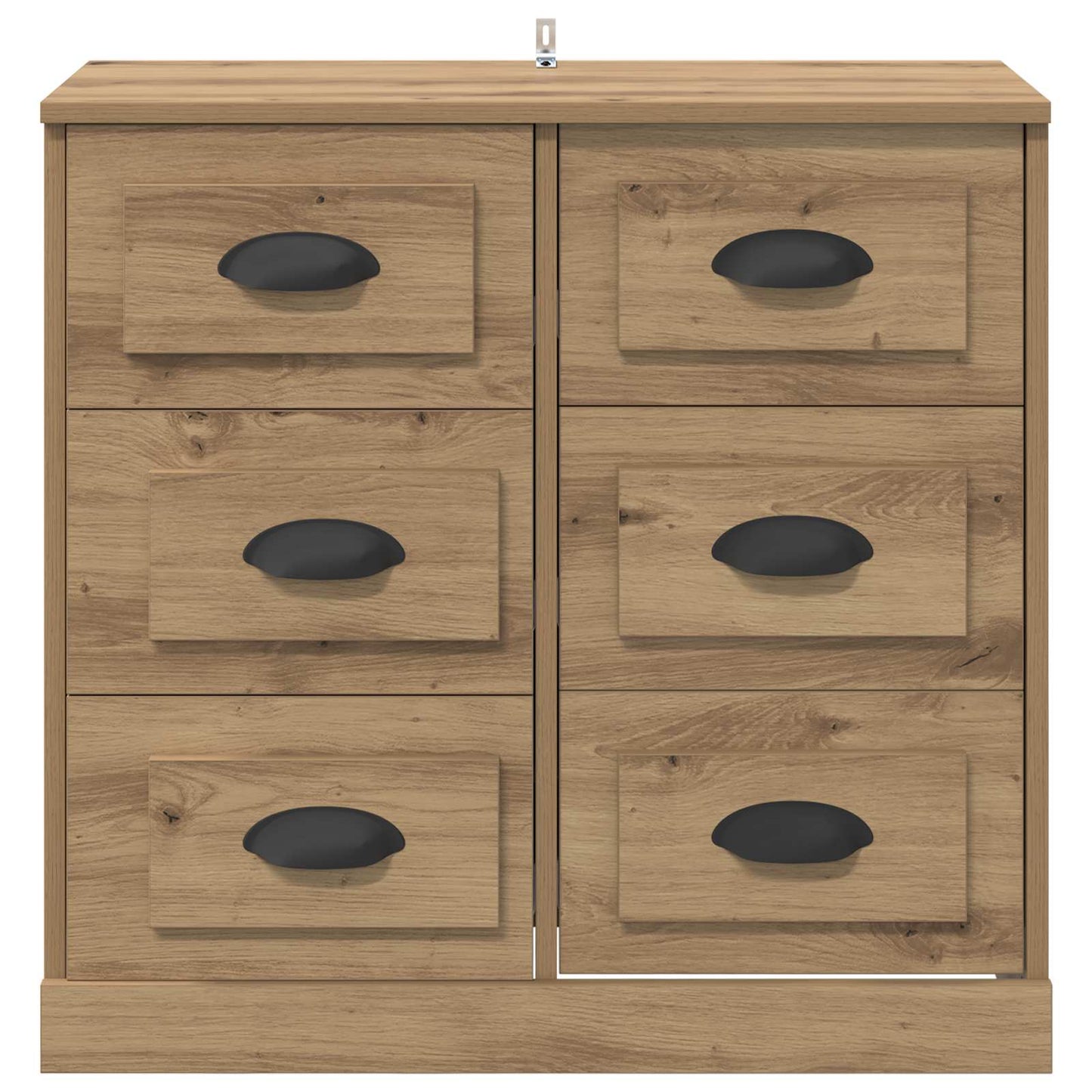 vidaXL Sideboard Artisan Oak 70 x 35.5 x 67.5 cm Engineered Wood