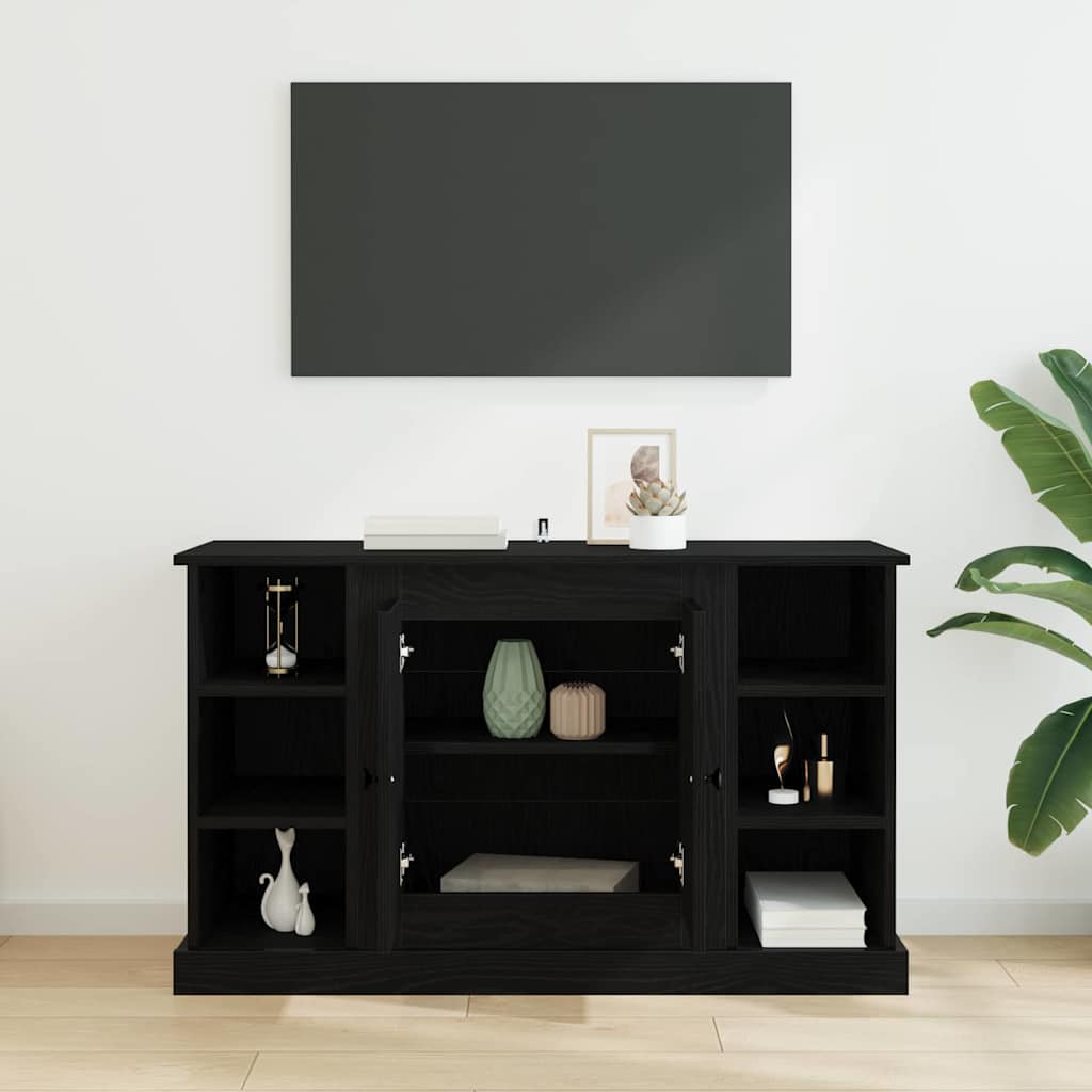 vidaXL Sideboard Black Oak 100 x 35.5 x 60 cm Engineered Wood