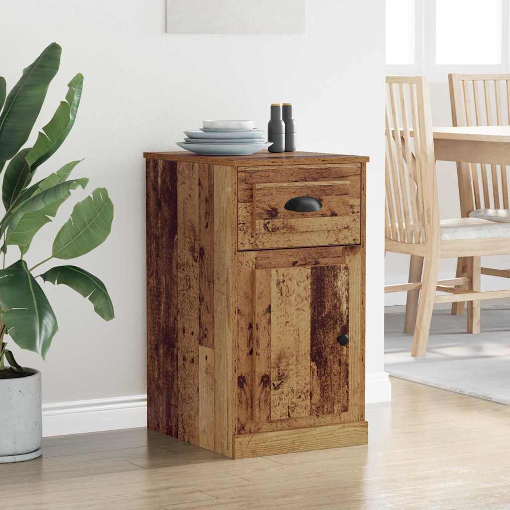 vidaXL Side Cabinet 40 x 50 x 75 cm Engineered Wood Old Wood