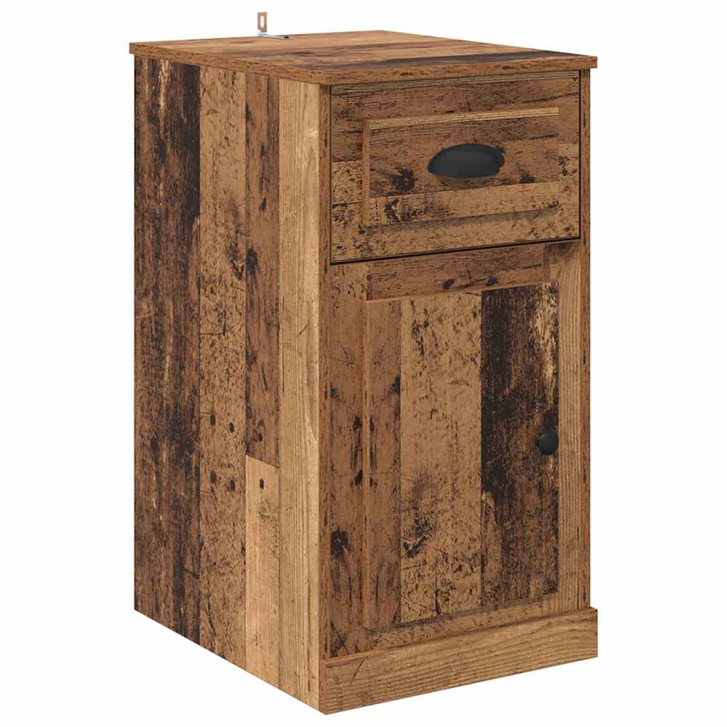 vidaXL Side Cabinet 40 x 50 x 75 cm Engineered Wood Old Wood