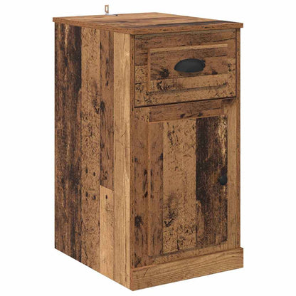 vidaXL Side Cabinet 40 x 50 x 75 cm Engineered Wood Old Wood