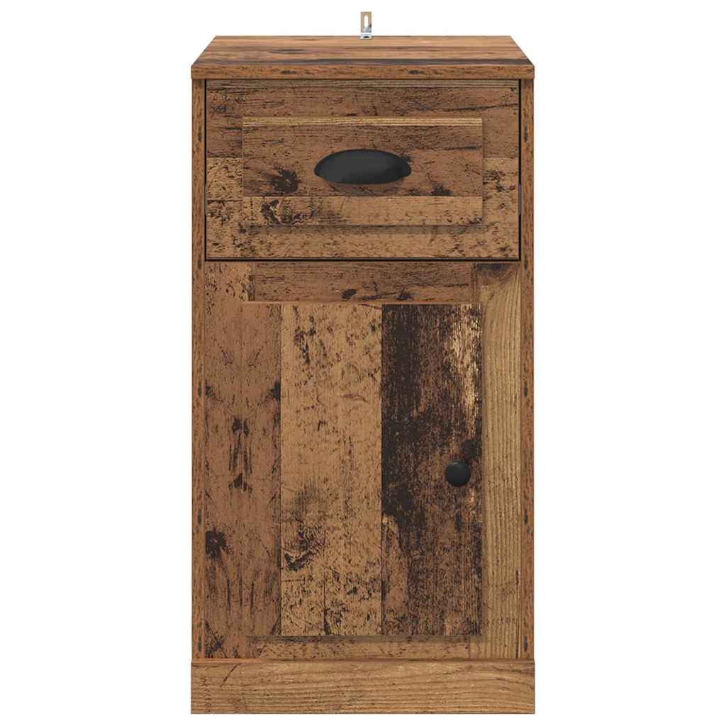vidaXL Side Cabinet 40 x 50 x 75 cm Engineered Wood Old Wood