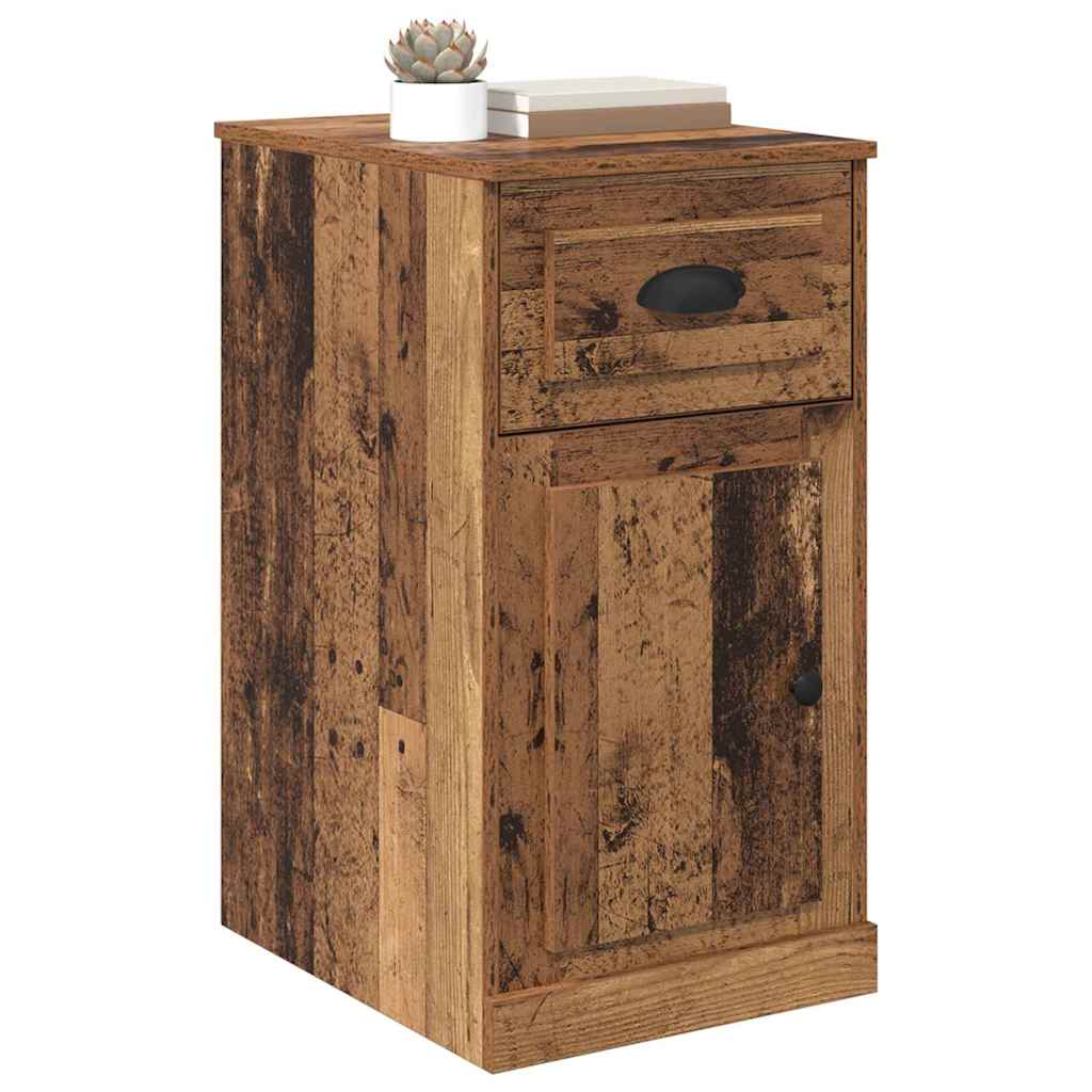 vidaXL Side Cabinet 40 x 50 x 75 cm Engineered Wood Old Wood