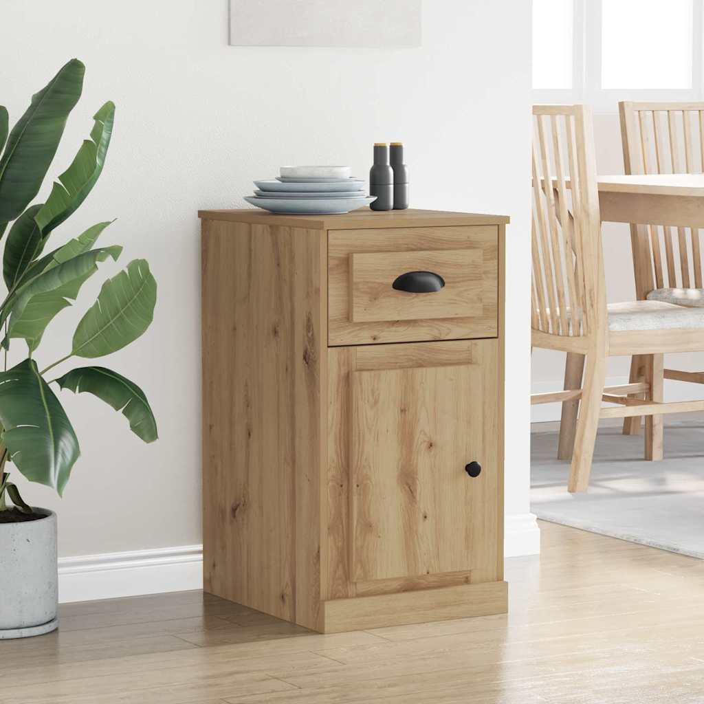 vidaXL Side Cabinet 40 x 50 x 75 cm Engineered Wood Artisan Oak