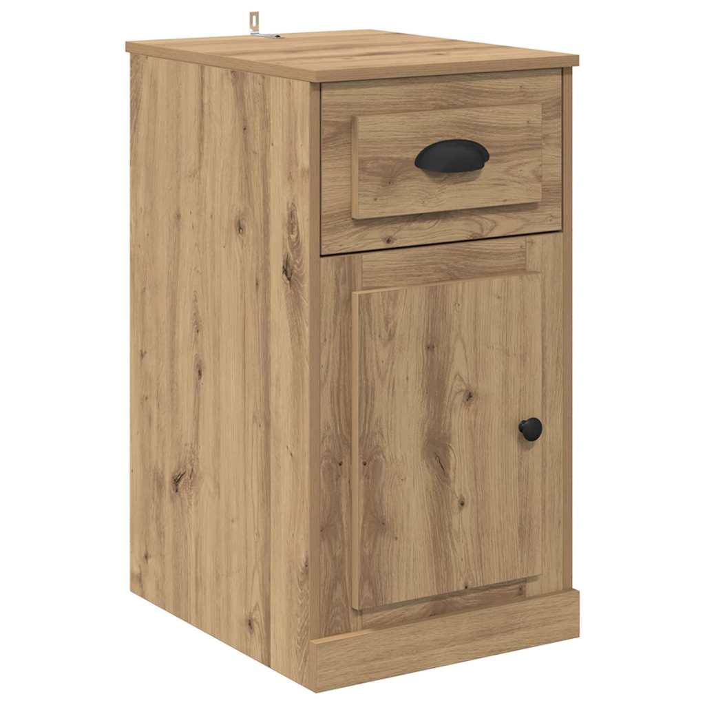 vidaXL Side Cabinet 40 x 50 x 75 cm Engineered Wood Artisan Oak