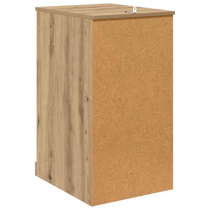 vidaXL Side Cabinet 40 x 50 x 75 cm Engineered Wood Artisan Oak