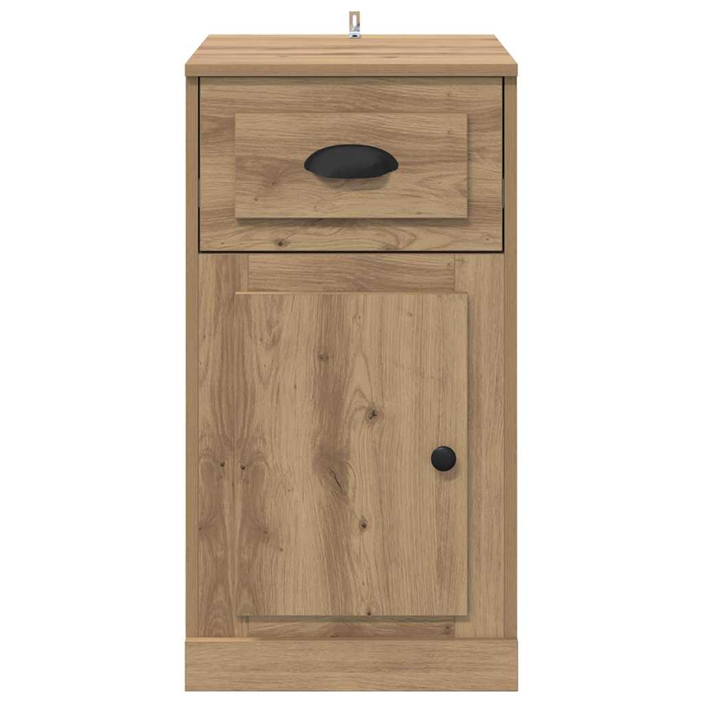 vidaXL Side Cabinet 40 x 50 x 75 cm Engineered Wood Artisan Oak