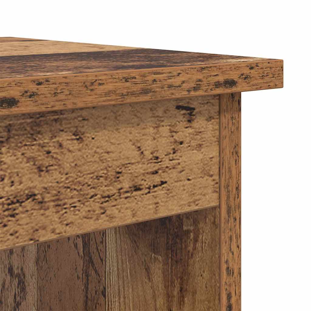 vidaXL Coffee Table 3 pcs Old Wood Engineered Wood
