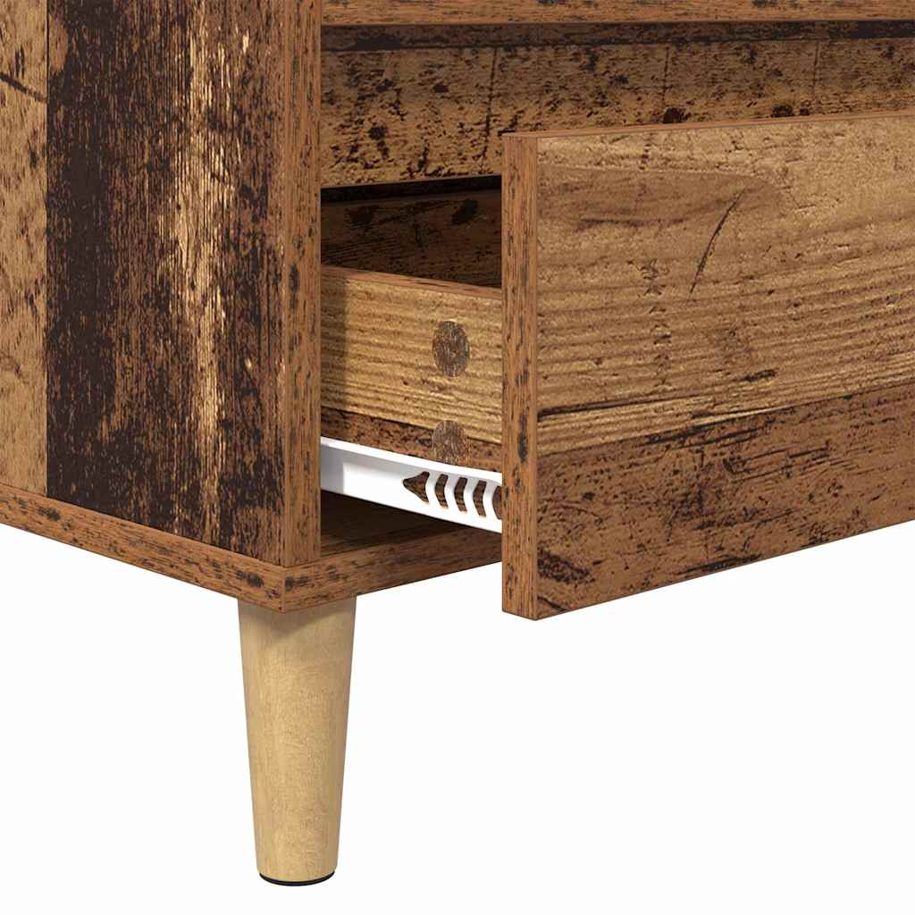 vidaXL TV Cabinet Old Wood 100 x 34.5 x 44.5 cm Engineered Wood