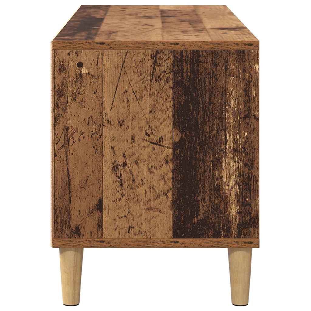 vidaXL TV Cabinet Old Wood 100 x 34.5 x 44.5 cm Engineered Wood