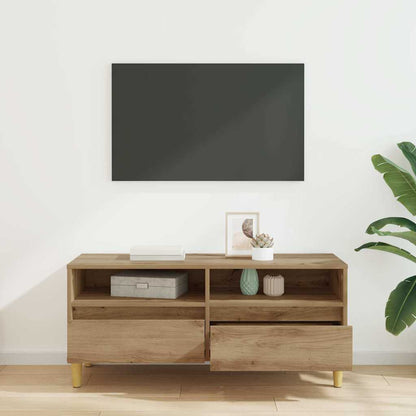 vidaXL TV Cabinet 100 x 34.5 x 44.5 cm Artisan Oak Engineered Wood