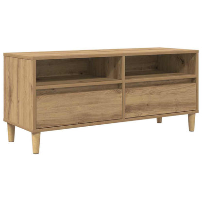 vidaXL TV Cabinet 100 x 34.5 x 44.5 cm Artisan Oak Engineered Wood