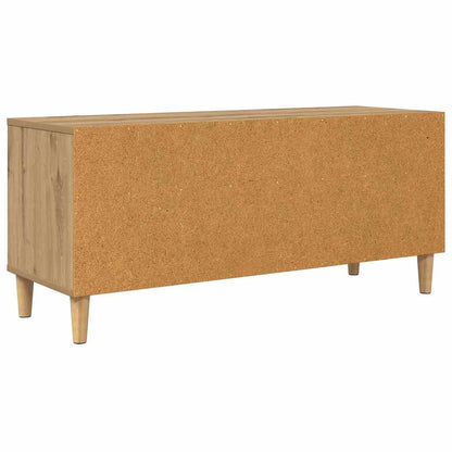 vidaXL TV Cabinet 100 x 34.5 x 44.5 cm Artisan Oak Engineered Wood