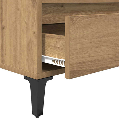 vidaXL TV Cabinet 100 x 34.5 x 44.5 cm Artisan Oak