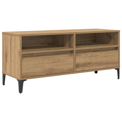 vidaXL TV Cabinet 100 x 34.5 x 44.5 cm Artisan Oak