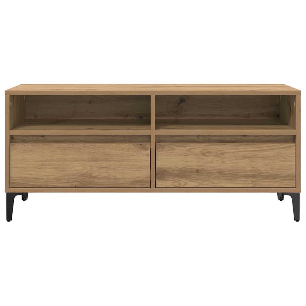 vidaXL TV Cabinet 100 x 34.5 x 44.5 cm Artisan Oak