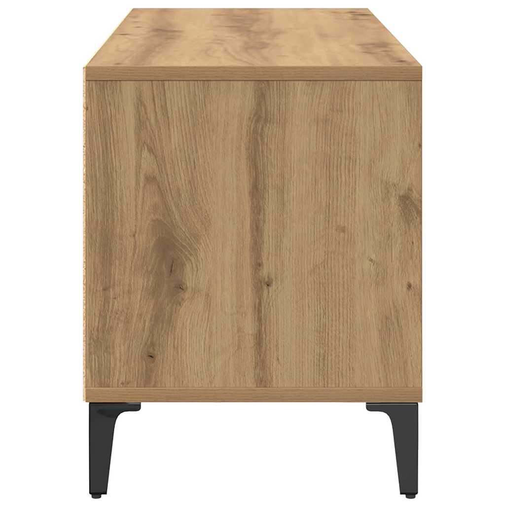 vidaXL TV Cabinet 100 x 34.5 x 44.5 cm Artisan Oak