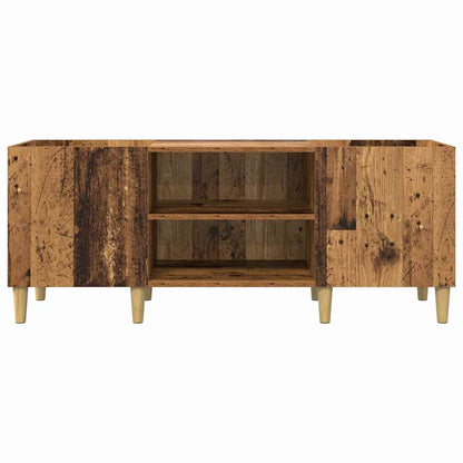 vidaXL Record Cabinet Old Wood 121 x 38 x 48 cm Engineered Wood