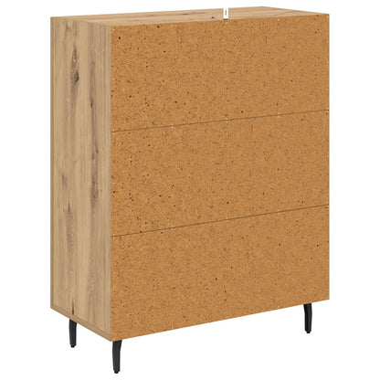 vidaXL Sideboard Artisan Oak 69.5 x 34 x 90 cm Engineered Wood