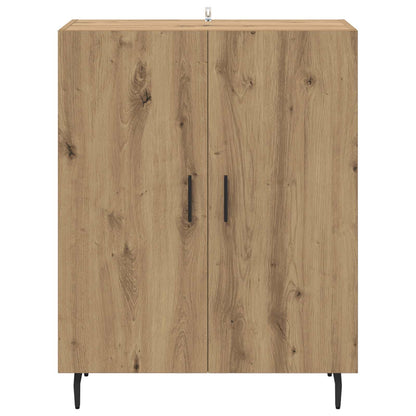 vidaXL Sideboard Artisan Oak 69.5 x 34 x 90 cm Engineered Wood