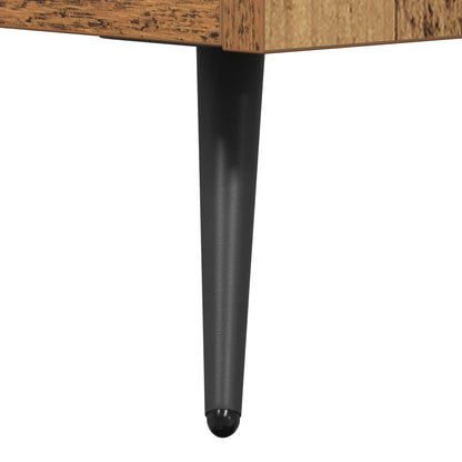 vidaXL Chest of Drawers Old Wood 69.5 x 34 x 90 cm Engineered Wood