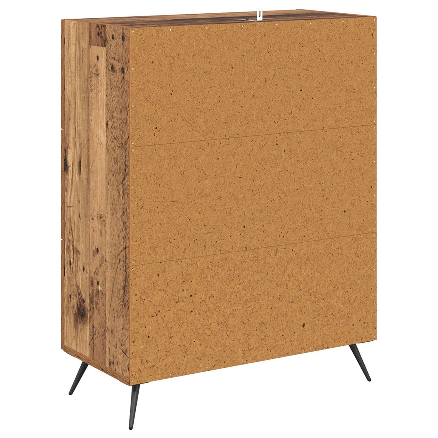 vidaXL Chest of Drawers Old Wood 69.5 x 34 x 90 cm Engineered Wood