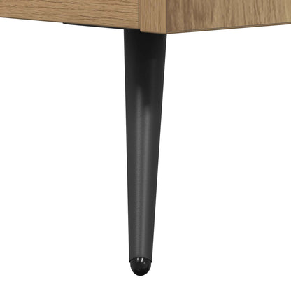 vidaXL Chest of Drawers 3-Drawer Artisan Oak 69.5 x 34 x 90 cm