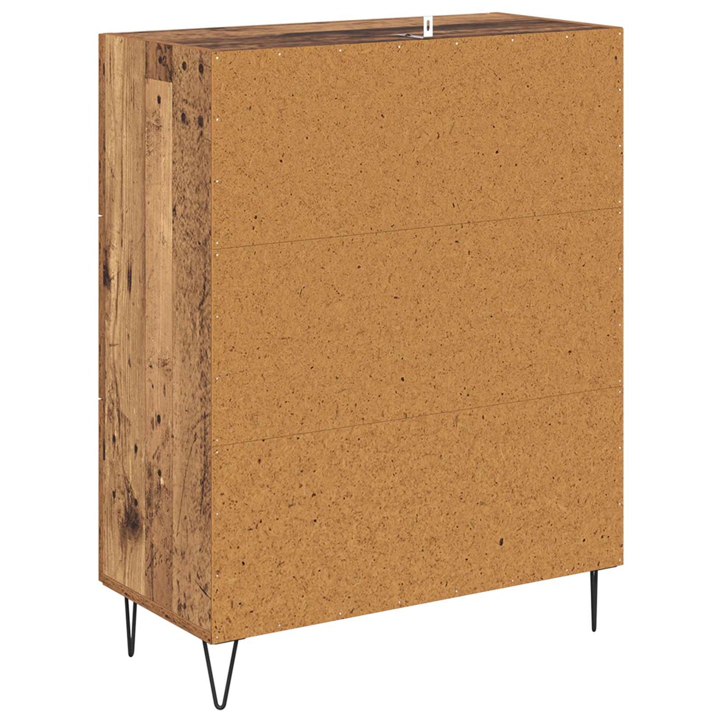 vidaXL Sideboard Old Wood 69.5 x 34 x 90 cm Engineered Wood and Iron