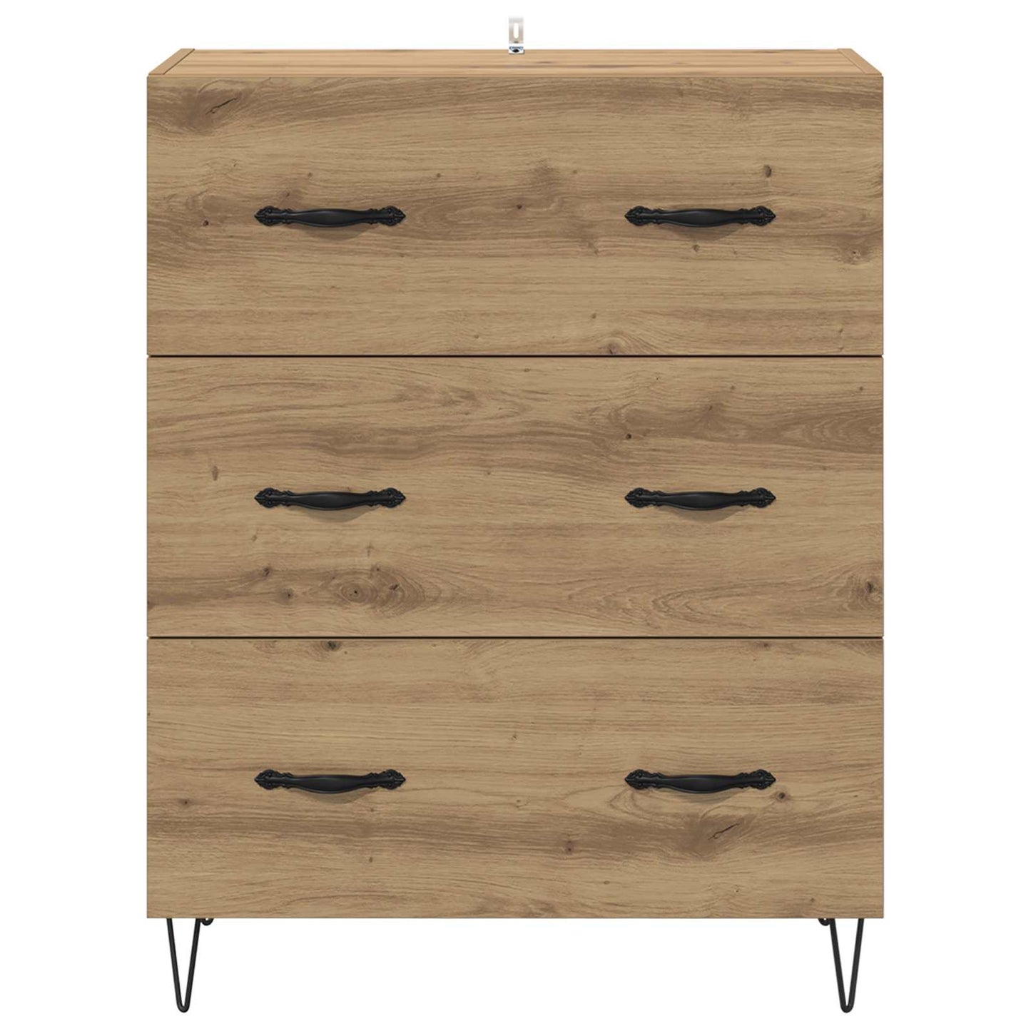 vidaXL Sideboard with Drawer Artisan Oak 69.5 x 34 x 90 cm