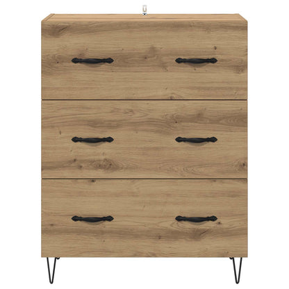 vidaXL Sideboard with Drawer Artisan Oak 69.5 x 34 x 90 cm