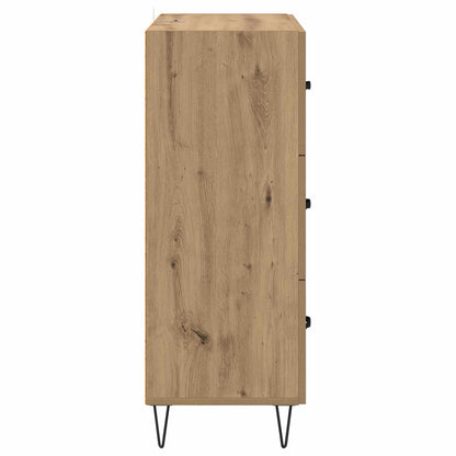 vidaXL Sideboard with Drawer Artisan Oak 69.5 x 34 x 90 cm