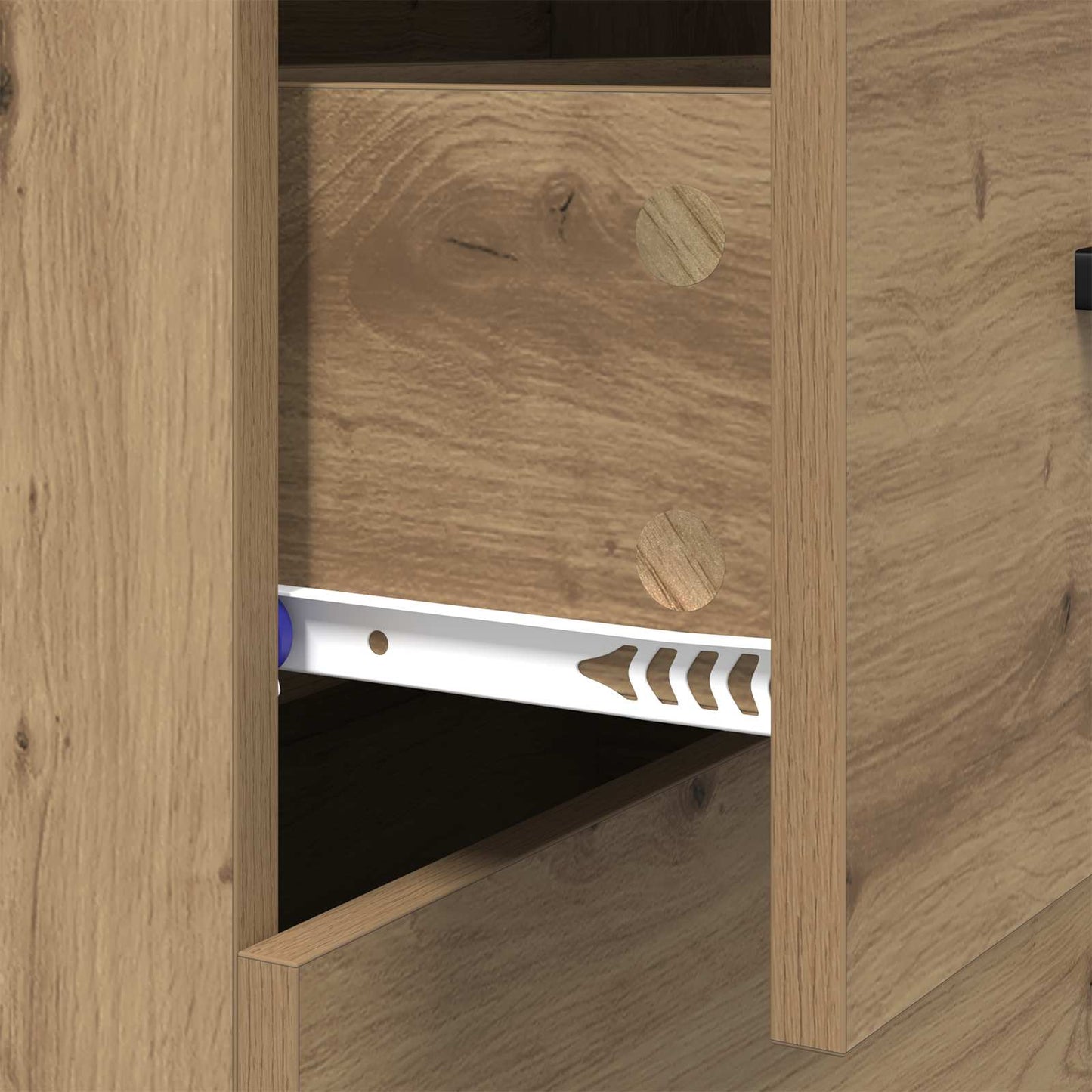 vidaXL Sideboard Artisan Oak 69.5 x 34 x 90 cm