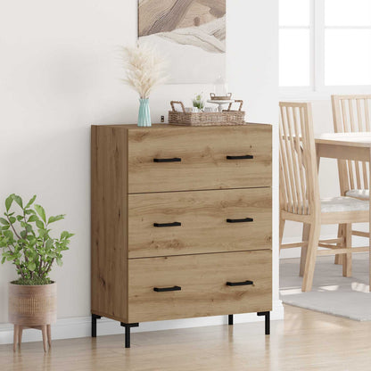 vidaXL Sideboard Artisan Oak 69.5 x 34 x 90 cm