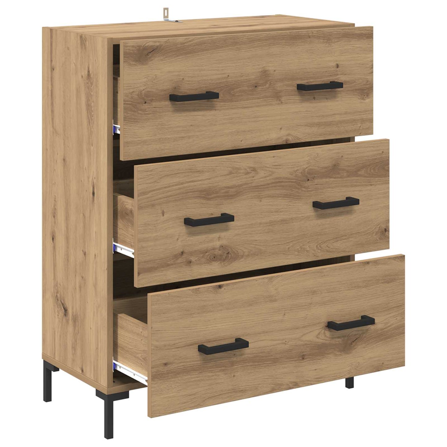 vidaXL Sideboard Artisan Oak 69.5 x 34 x 90 cm