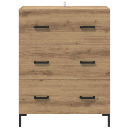 vidaXL Sideboard Artisan Oak 69.5 x 34 x 90 cm