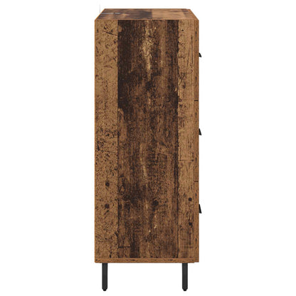 vidaXL Sideboard Old Wood 69.5 x 34 x 90 cm Engineered Wood and Iron