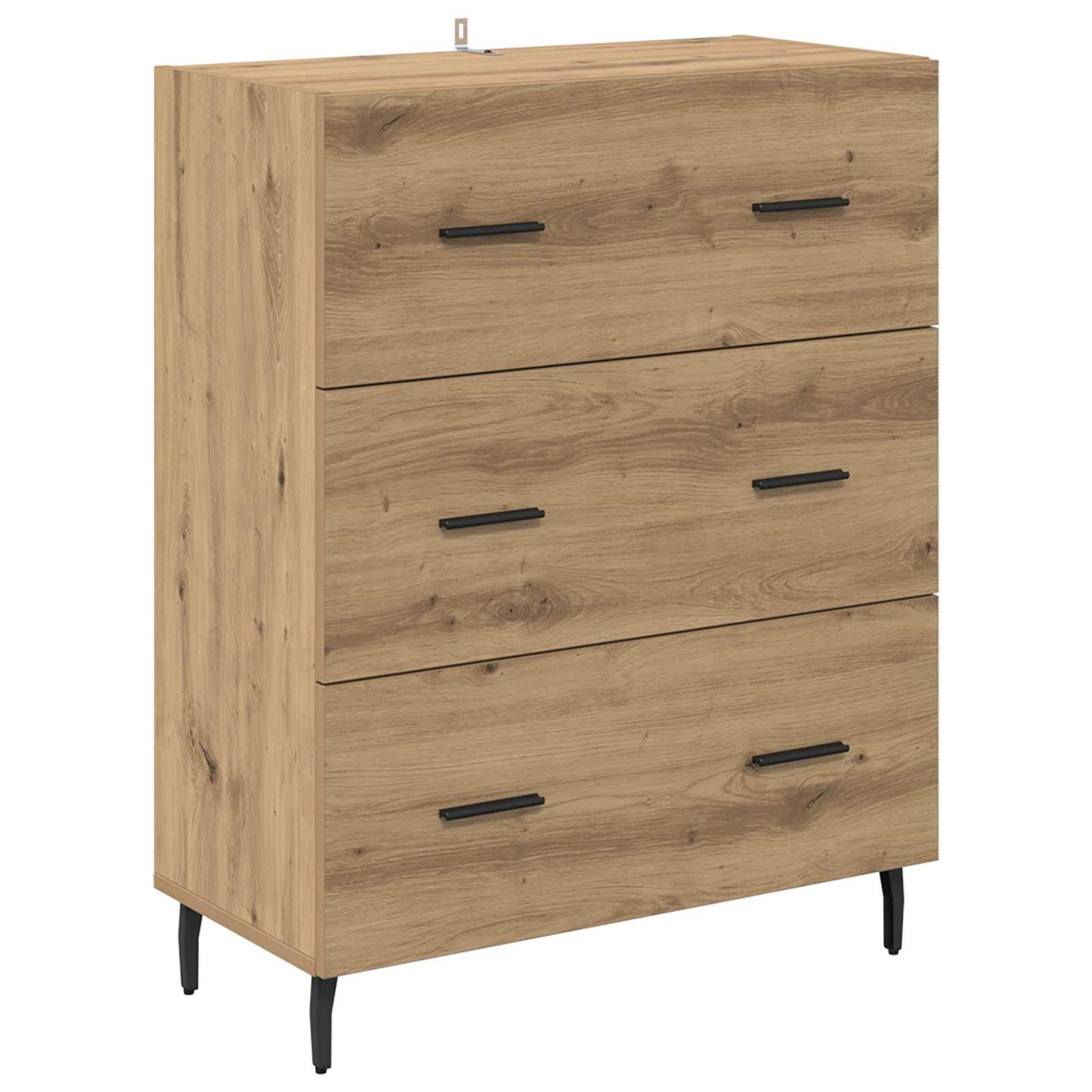 vidaXL Sideboard Artisan Oak 69.5 x 34 x 90 cm