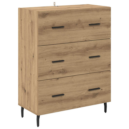 vidaXL Sideboard Artisan Oak 69.5 x 34 x 90 cm