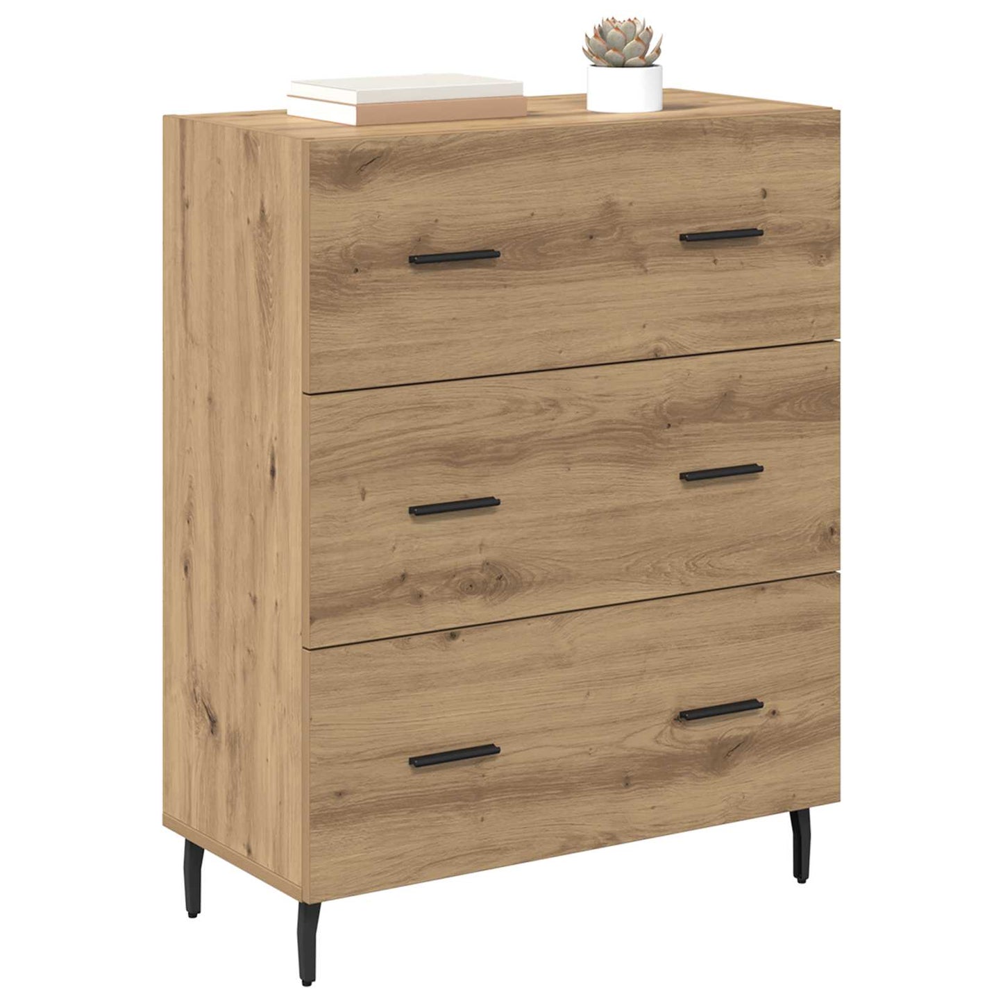 vidaXL Sideboard Artisan Oak 69.5 x 34 x 90 cm
