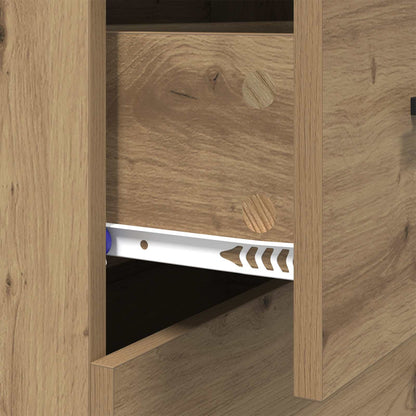 vidaXL Sideboard Artisan Oak 69.5 x 34 x 90 cm