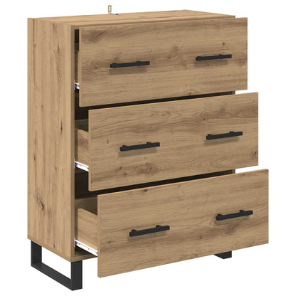 vidaXL Sideboard Artisan Oak 69.5 x 34 x 90 cm