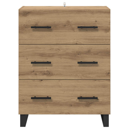 vidaXL Sideboard Artisan Oak 69.5 x 34 x 90 cm