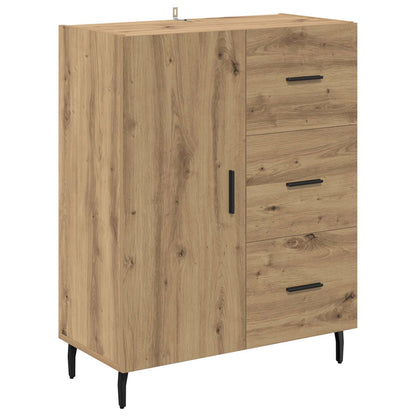 vidaXL Sideboard Artisan Oak 69.5 x 34 x 90 cm