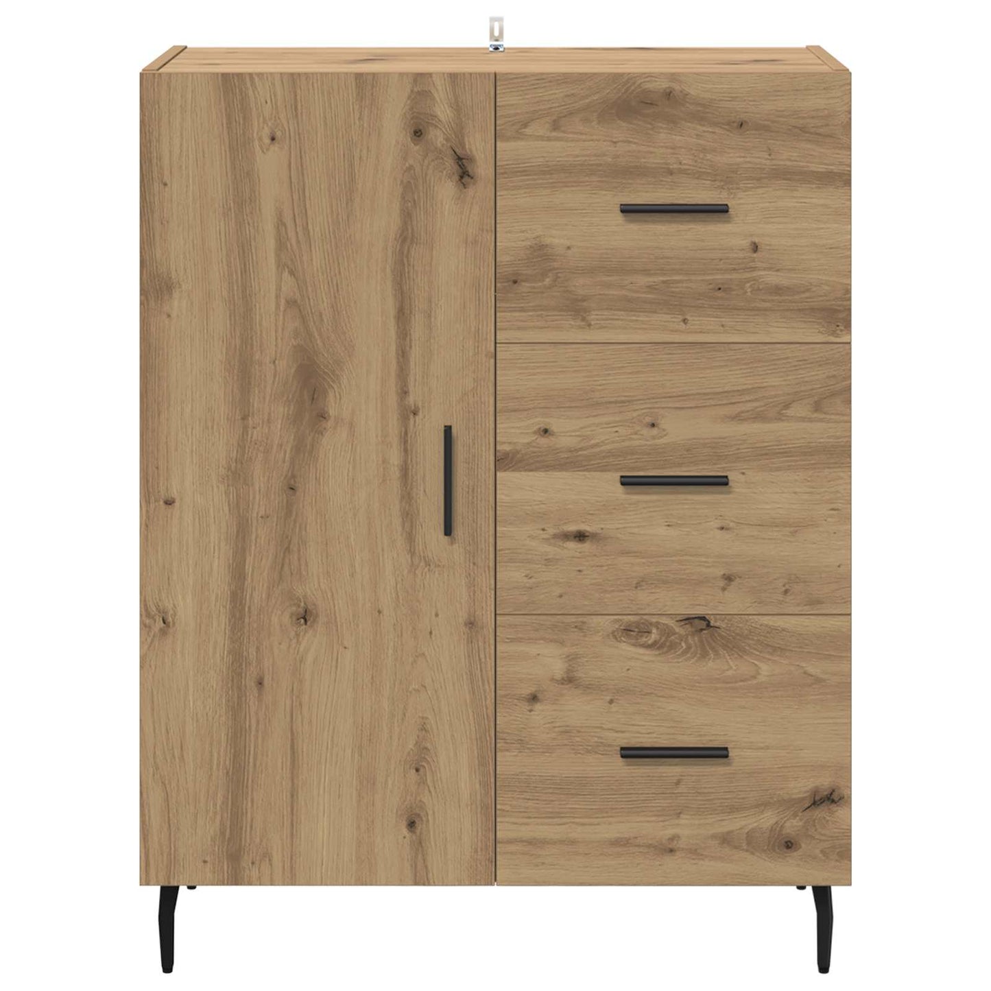 vidaXL Sideboard Artisan Oak 69.5 x 34 x 90 cm