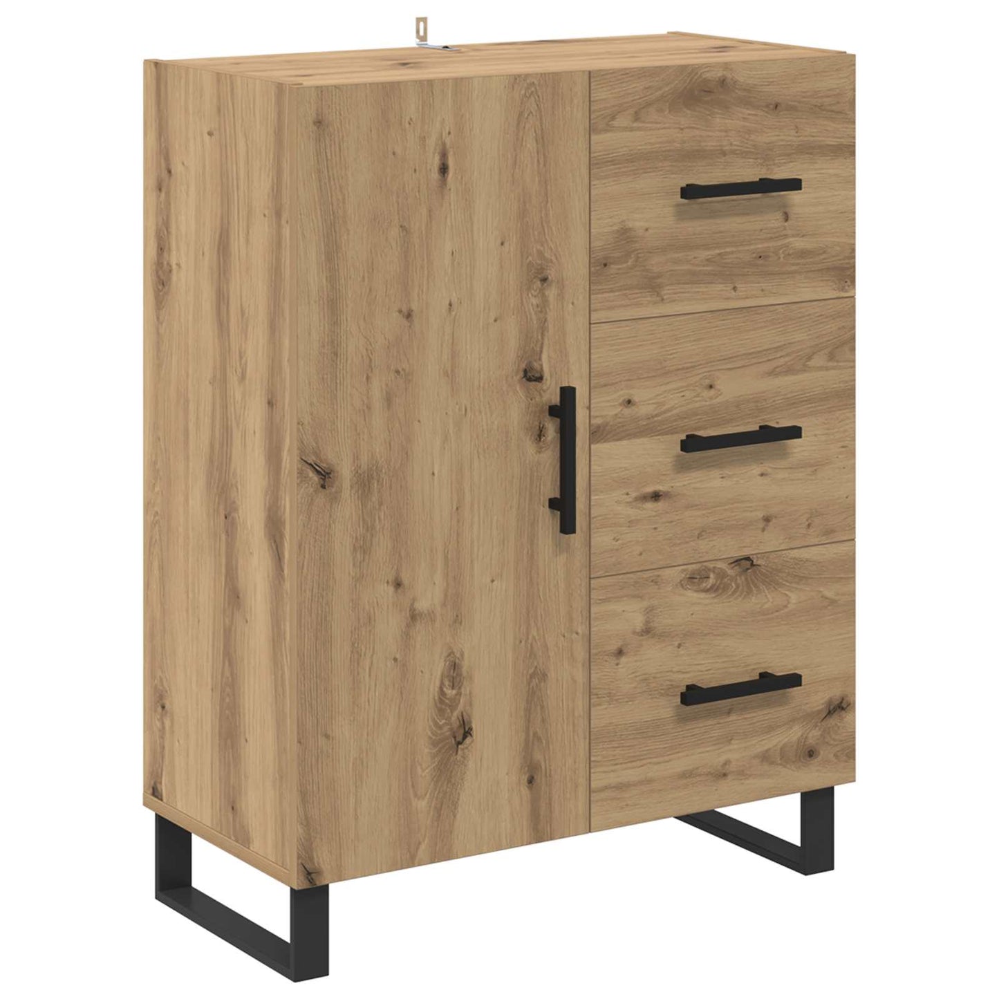 vidaXL Sideboard Artisan Oak 69.5 x 34 x 90 cm