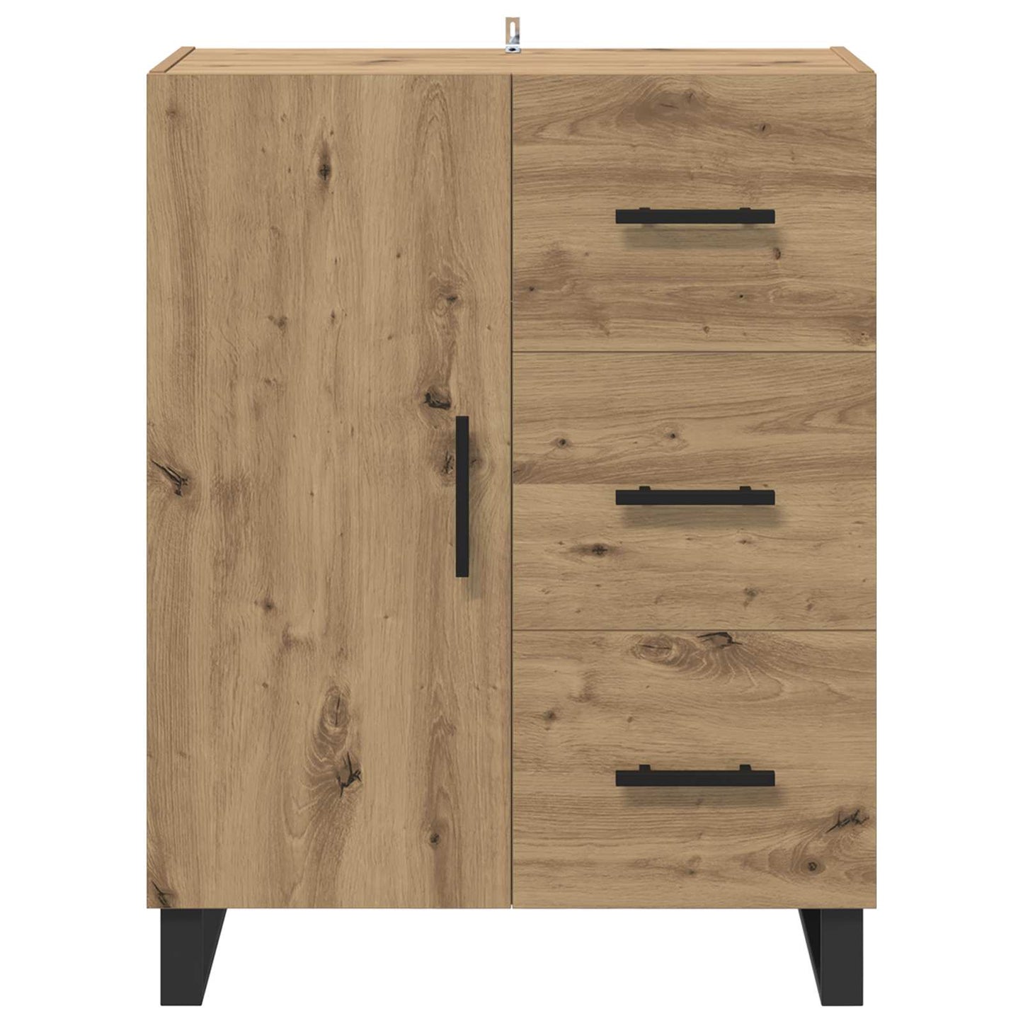 vidaXL Sideboard Artisan Oak 69.5 x 34 x 90 cm