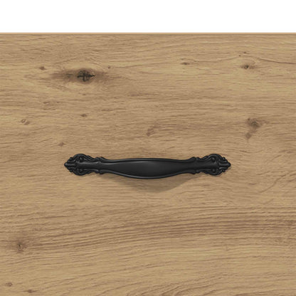 vidaXL Sideboard Artisan oak 34 x 34.5 x 90 cm Engineered wood
