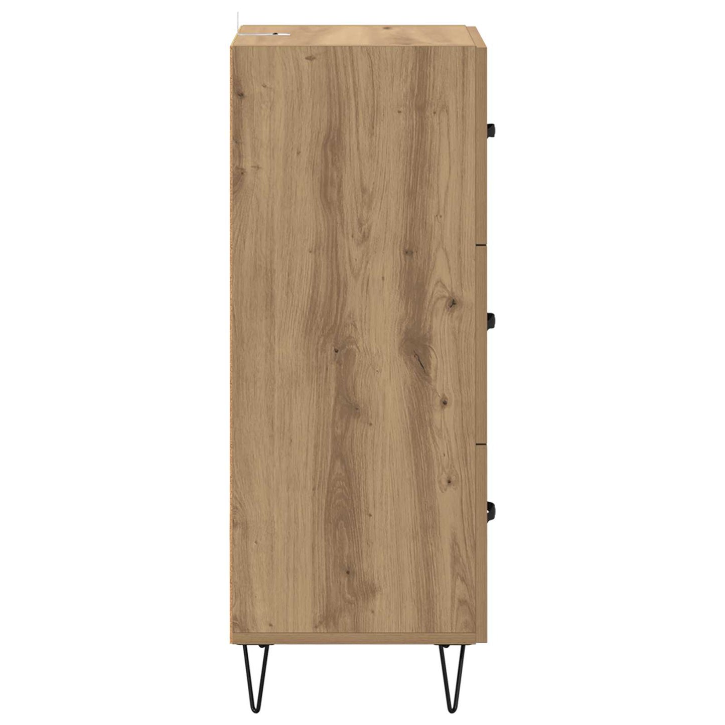 vidaXL Sideboard Artisan oak 34 x 34.5 x 90 cm Engineered wood