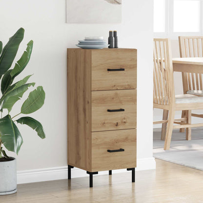vidaXL Sideboard Artisan Oak 34.5 x 34 x 90 cm Engineered Wood