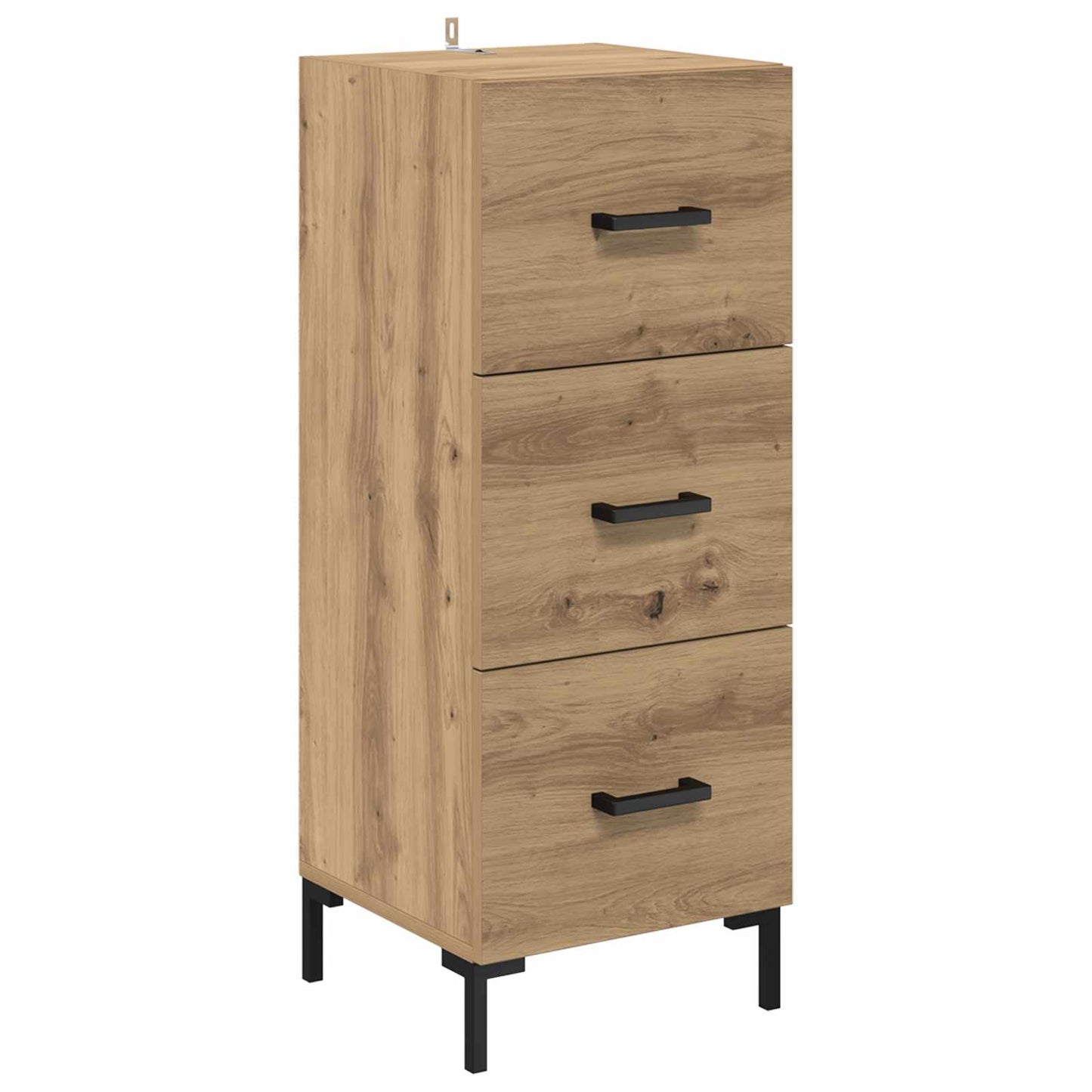 vidaXL Sideboard Artisan Oak 34.5 x 34 x 90 cm Engineered Wood